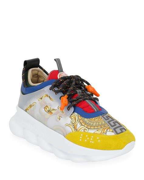 versace chian reaction|authentic versace chain reaction sneakers.